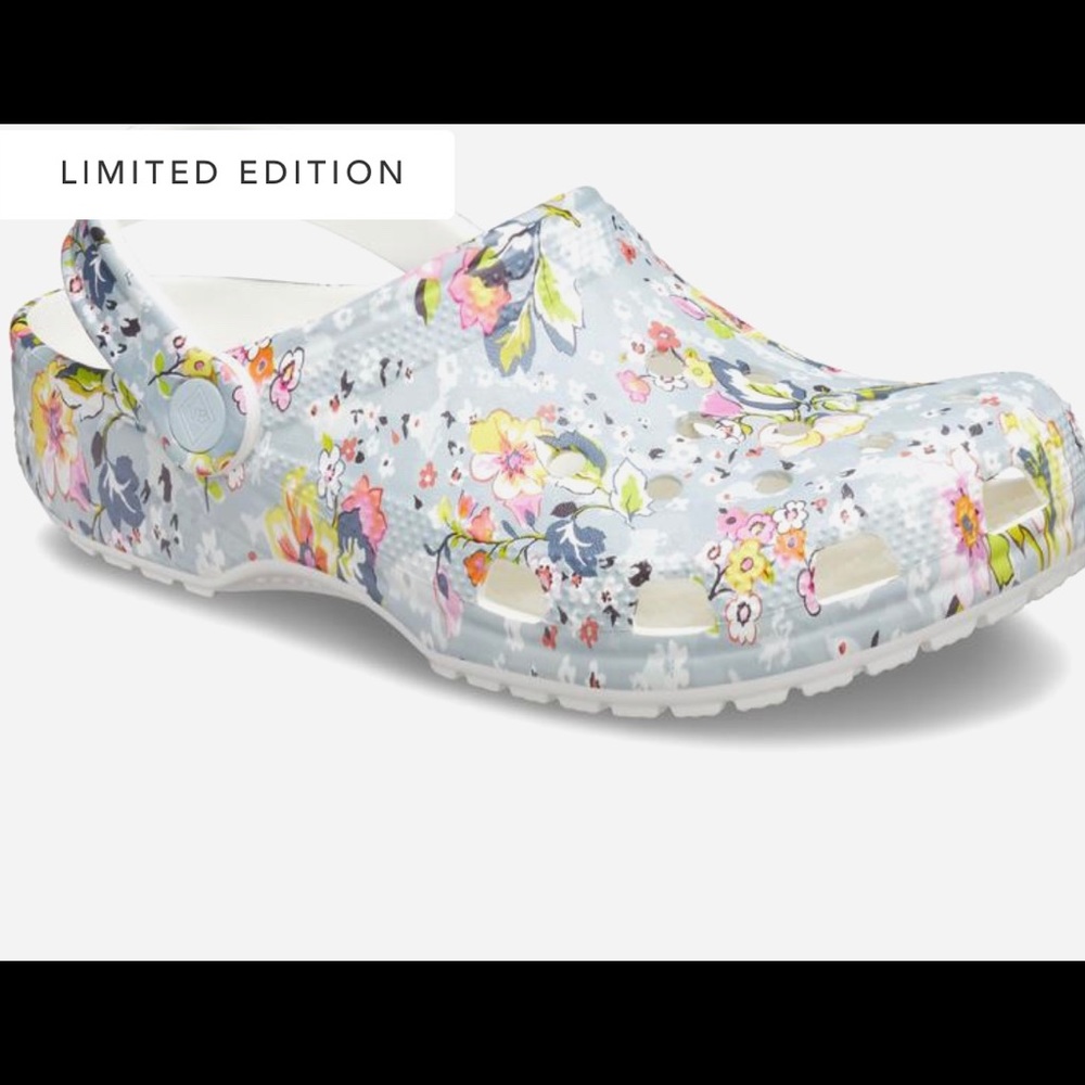 Limited edition Vera Bradley Crocs